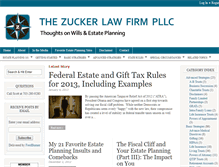 Tablet Screenshot of estateplanninginfoblog.com